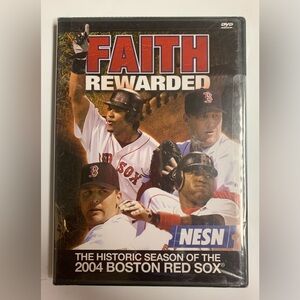 Faith Rewarded The historic Season of the 2004 Boston Red Sox dvd NWT